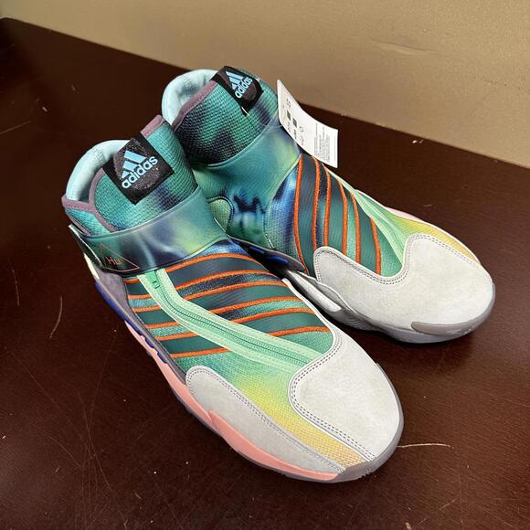 Adidas Pharrell Williams Mens Size 12.5 US FV7333 0 To 60 Mid Basketball Shoes - Picture 2 of 6